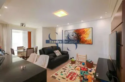Apartamento a venda 80 m² 3 quartos terraço gourmet 2 vagas lazer completo jardim são caetano