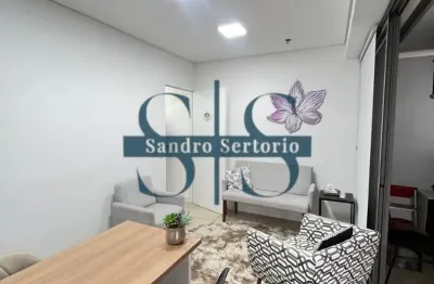 Sala comercial mobiliada para alugar 43 m² 1 vaga espaço cerâmica são caetano do sul