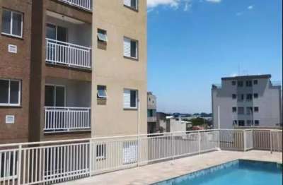 Apartamento com varanda, 2 dormitórios e vaga de garagem no jd do triunfo