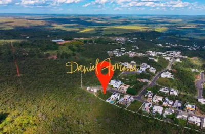 Lote com 840 m² com vista livre - condomínio santa monica - df