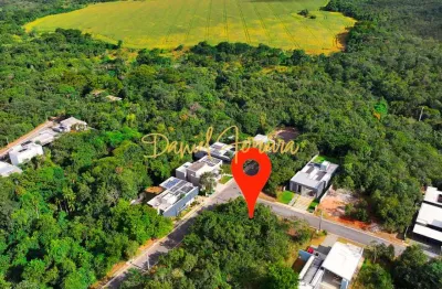 Lote plano, de esquina - condomínio santa monica - jardim botânico - df