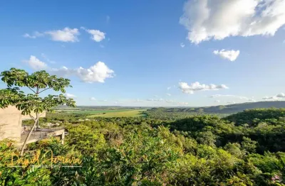 Excelente lote, nascente de esquina com fundo e vista livre para reserva