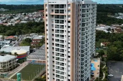 Lindo apartamento  com vista privilegiada rio negro condomínio residencial aquarelle - ponta negra, manaus!