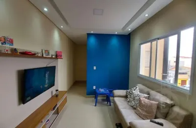 Cobertura para venda em santo andré, parque novo oratório, 2 dormitórios, 1 suíte, 3 banheiros, 1 vaga
