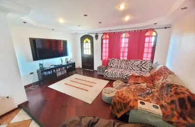 Casa / sobrado para venda em mauá, parque das américas, 3 dormitórios, 1 suíte, 3 banheiros, 2 vagas