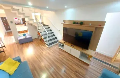 Casa / sobrado para venda em santo andré, jardim las vegas, 3 dormitórios, 2 suítes, 3 banheiros, 2 vagas