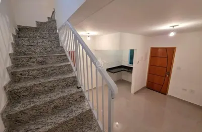 Sobrado em Condomínio para Venda em Santo André, Vila Príncipe de Gales, 2 dormitórios, 2 suítes, 4 banheiros, 1 vaga