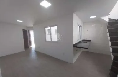 Cobertura para venda em santo andré, parque das nações, 2 dormitórios, 1 suíte, 2 banheiros, 1 vaga
