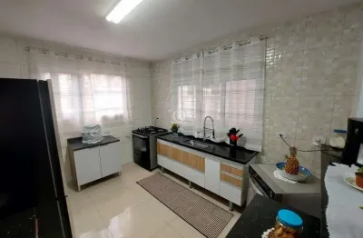 Casa / sobrado para venda em ribeirão pires, jardim caçula, 3 dormitórios, 1 suíte, 3 banheiros, 2 vagas