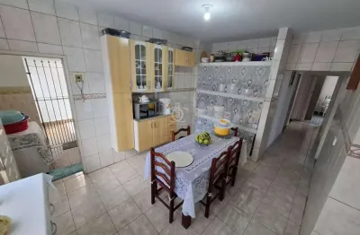 Casa / sobrado para venda em ribeirão pires, roncon, 3 dormitórios, 1 suíte, 1 banheiro, 8 vagas