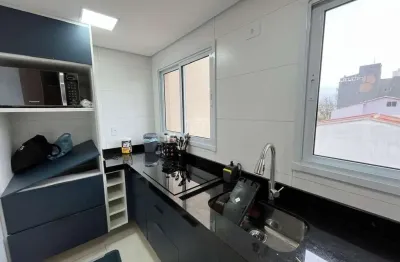 Cobertura para locação em mauá, jardim haydee, 2 dormitórios, 1 suíte, 3 banheiros, 2 vagas