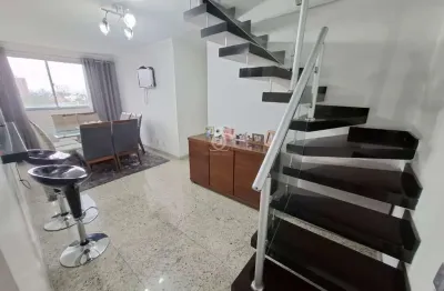 Cobertura para venda em mauá, parque são vicente, 3 dormitórios, 1 suíte, 3 banheiros, 2 vagas