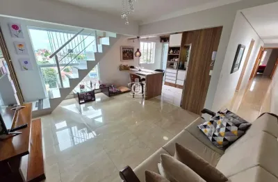 Cobertura para Venda em Mauá, Jardim Guapituba, 3 suítes, 4 banheiros, 2 vagas