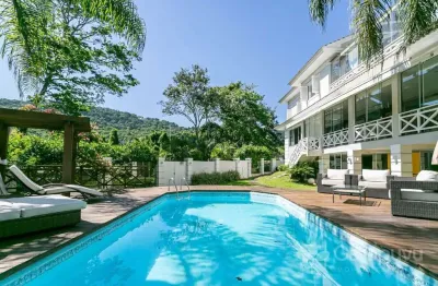 Casa em condomínio fechado com 4 quartos à venda na avenida das mangueiras, 524, lagoa da conceição, florianópolis por r$ 5.300.000