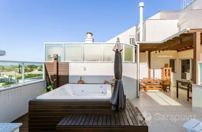 Cobertura com 3 quartos à venda na rua silvio lopes araújo, 495, rio tavares, florianópolis por r$ 2.400.000