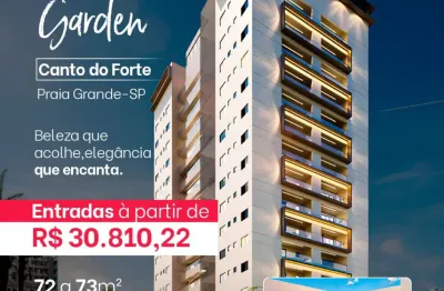 Lançamento canto do forte praia grande apartamentos um dois dormitórios