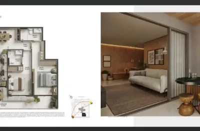 Lançamento pulse by sorter - apartamento 2 suítes em icaraí, 89,65m²