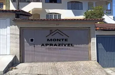 Casa sobreposta para locação -santa luzia-ribeirão pires