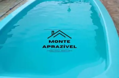 Encantadora casa de campo em quinta divisão, suzano com piscina