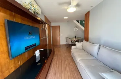 Linda cobertura duplex de 4 quartos sendo uma suíte - cond. atlantis