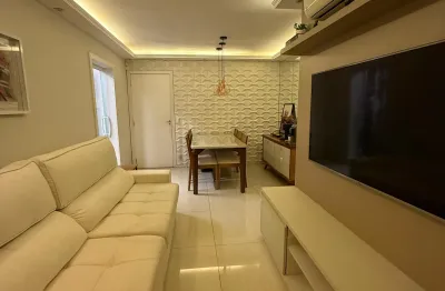Lindo apartamento de 2 quartos sendo uma suíte no condomínio jardim europa em campo grande/rj