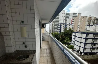 Amplo apartamento mobiliado, á venda no canto do forte, praia grande - sp