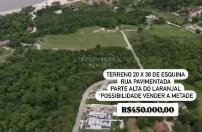 Terreno à venda no laranjal, pelotas  por r$ 450.000