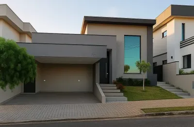 Casa térrea - condomínio reserva rudá - 3 dormitórios 152,25m²