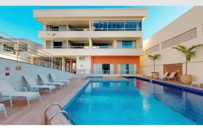 Apartamento de 2 quartos com suíte e 2 vagas em Barreiros condomínio clube em São José