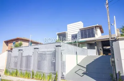 Casa de rua com amplo terreno, edícula e 4 dormitórios à venda, 247 m² - atuba - curitiba/pr