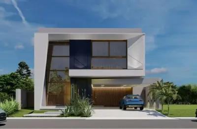 Casa alto padrao em condomínio com 4 suítes à venda, 290 m² - são braz - curitiba/pr