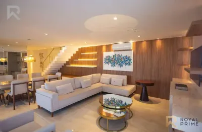 Cobertura mobiliada em cond clube com 3 suítes para venda - 247m2 - água verde, curitiba-pr
