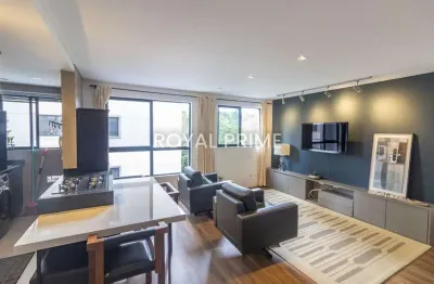 Apartamento mobiliado em condomínio clube com churrasqueira e 2 dormitórios para alugar, 71 m² - santo inácio - curitiba/pr