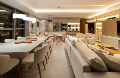 Apartamento mobiliado em cond. clube com 3 suítes, 153 m², à venda - água verde - curitiba/pr
