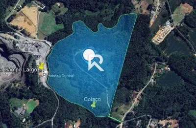 Terreno à venda c/ 145.200m² - zoneamento apa passaúna no orleans, em curitiba/pr