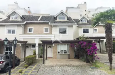 Sobrado triplex mobiliado no residencial yard ecoville - 189m² - campo comprido - curitiba/pr