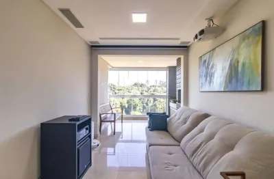 Apartamento com sacada gourmet e vista verde, 2 quartos, 1 vaga à venda, 89m² – campo comprido - curitiba/pr -