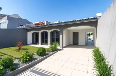 Casa térrea reformada, frente rua, com 3 quartos, quintal e 138m2 para venda - são braz, curitiba