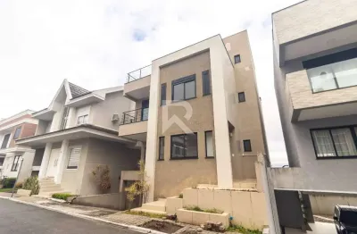 Casa triplex com terraço, 5 quartos 3 vagas para locação, 316 m² - campo comprido - curitiba/pr