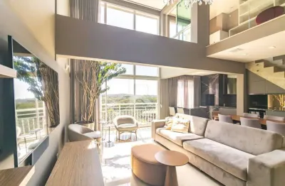 Apartamento semi mobiliado em cond. clube com 4 quartos, 2 suítes, 3 vagas para aluguel - 186m2 - ecoville - curitiba