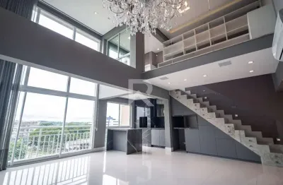 Apartamento Semi Mobiliado em Cond. Clube com 4 quartos, 2 suítes, 3 vagas para aluguel - 186m2 - Ecoville - Curitiba