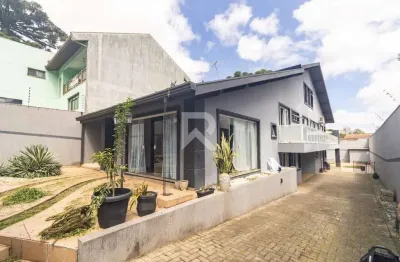 Casa com jardim e 5 dormitórios à venda, 368 m² - campo comprido - curitiba/pr