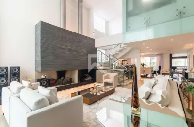 Casa semi mobiliada em cond clube com 4 suítes, 476 m² para venda – campo comprido – curitiba/pr