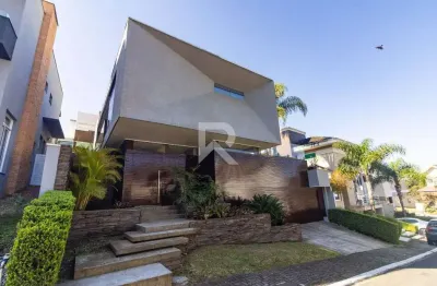 Casa semi mobiliada em cond. clube com 3 suítes, área gourmet e 360m2 para alugar - santa felicidade, curitiba