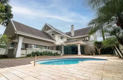 Casa em condomínio 4 suítes com jardim e piscina, 688 m² - santa felicidade - curitiba/pr