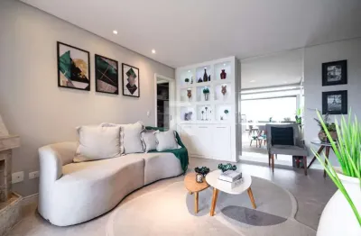 Cobertura mobiliada com vista livre, 4 quartos 2 vagas para locação, 160 m² - ecoville - curitiba/pr