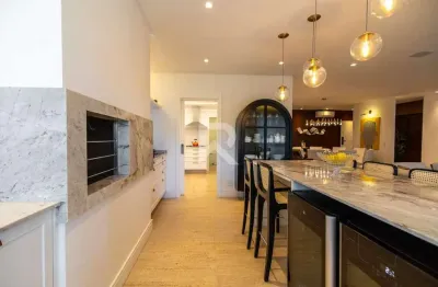 Apartamento mobiliado de alto padrão para locação, 3 suítes – cabral – curitiba/pr