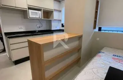 Studio mobiliado, funcional e compacto para locação, 21,43 m² – prado velho – curitiba/pr