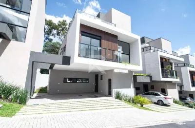 Casa em condomínio fechado, 3 suítes com jardim à venda, 250 m² - cascatinha - curitiba/pr