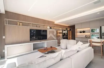 Apartamento Novo, Mobiliado com 3 suítes e 3 vagas para alugar - 153m2 - Água Verde, Curitiba